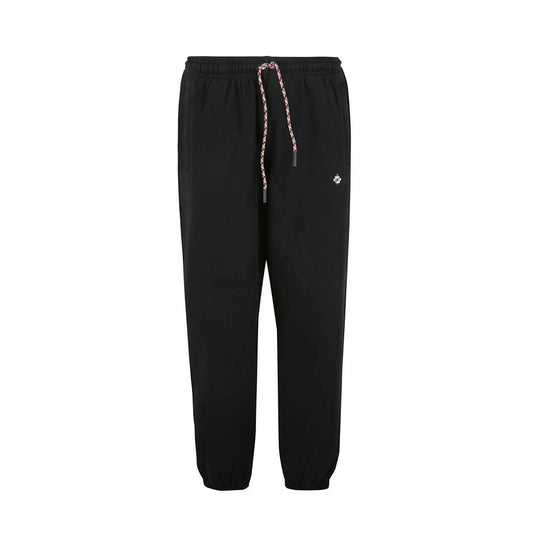Black Cotton Joggers (Workout Pants)