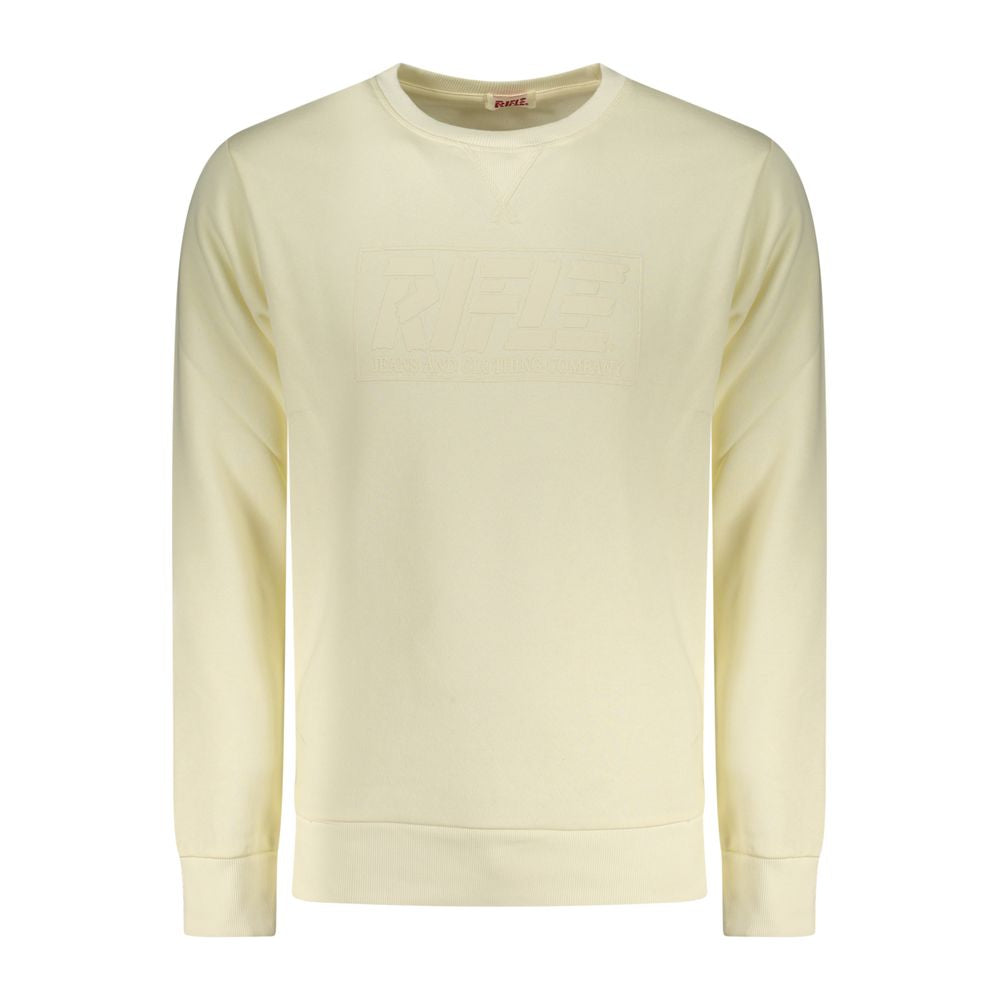 Bianco Cotton Men Sweatshirt