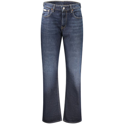 Blue Cotton Jeans Denim
