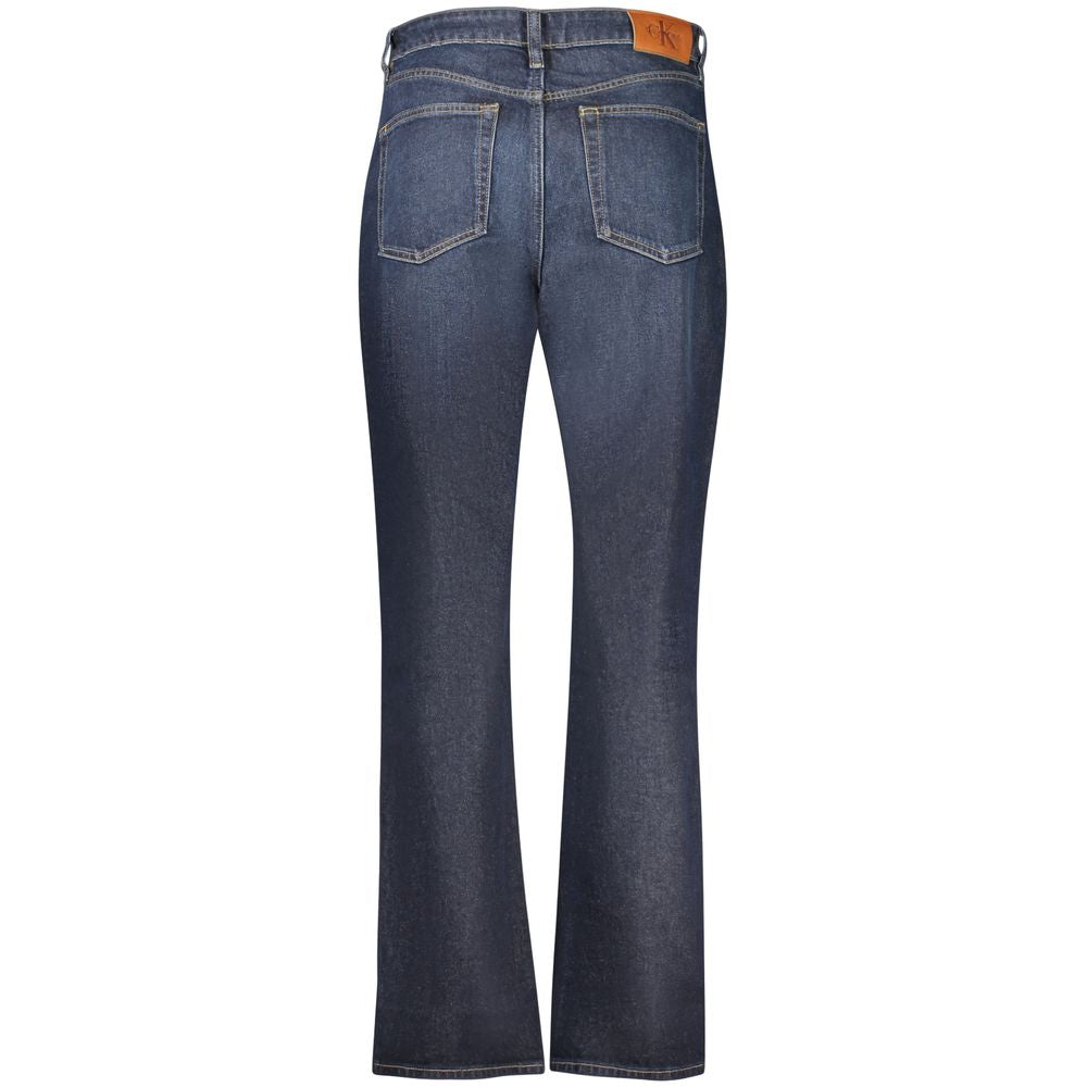 Blue Cotton Jeans Denim
