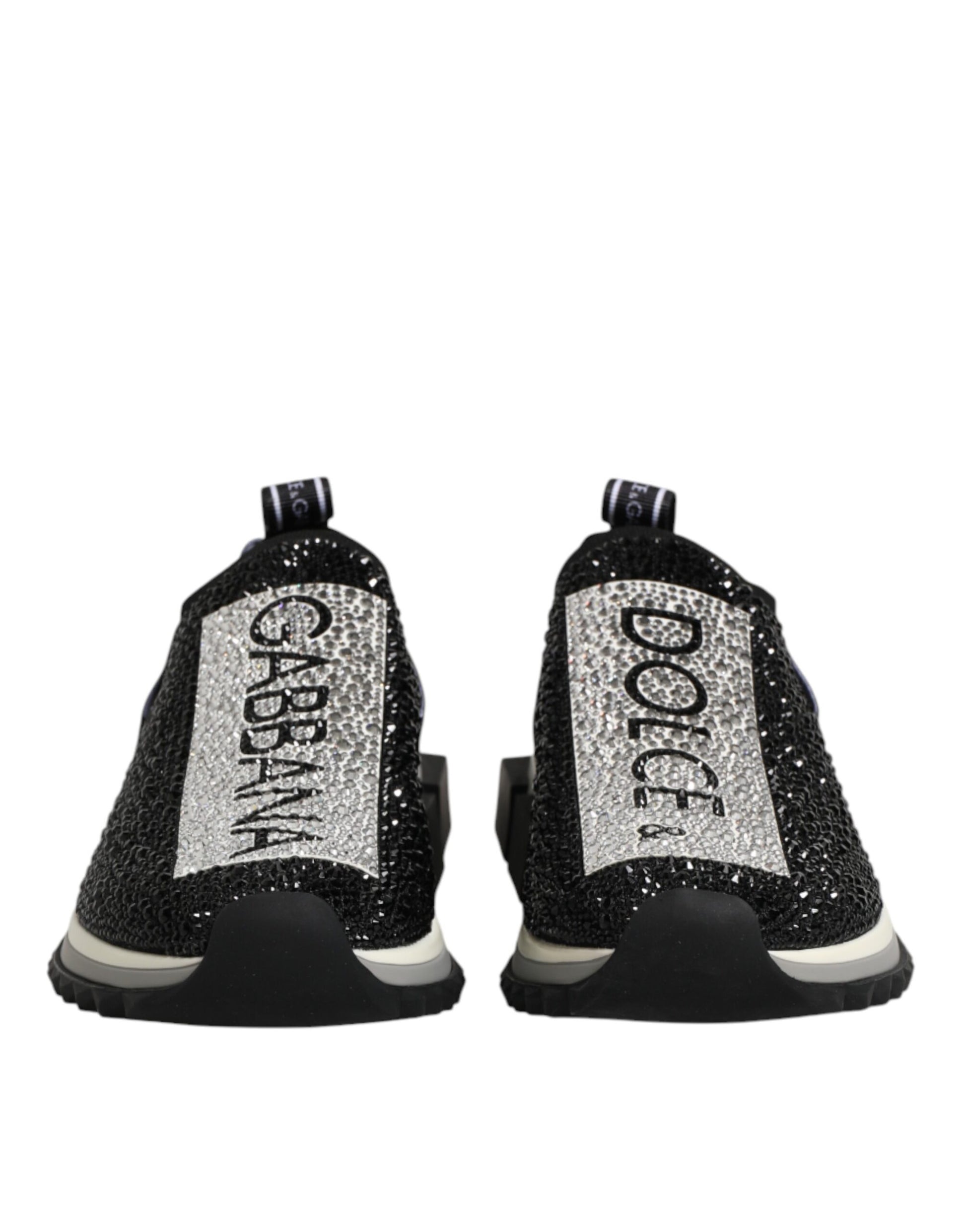 Black Strass Slip On Men Sorrento Sneakers Shoes