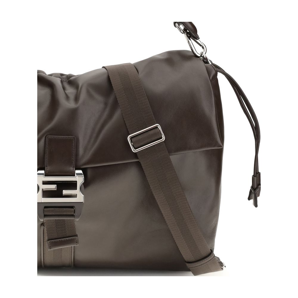 Brown Calf Leather Bos Taurus Shoulder Bag