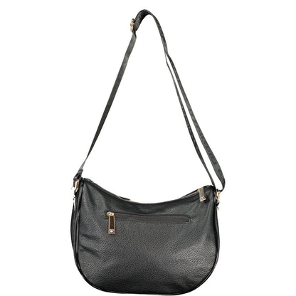 Black PVC Women Handbag