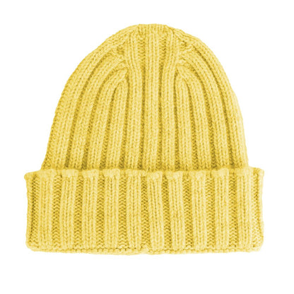 Yellow Cashmere Hat