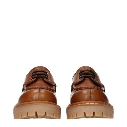 Brown Leather Oxfords And Derbies
