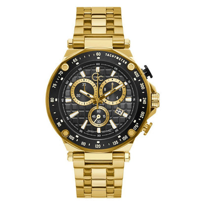 Gold Stainless Steel Sport Watch