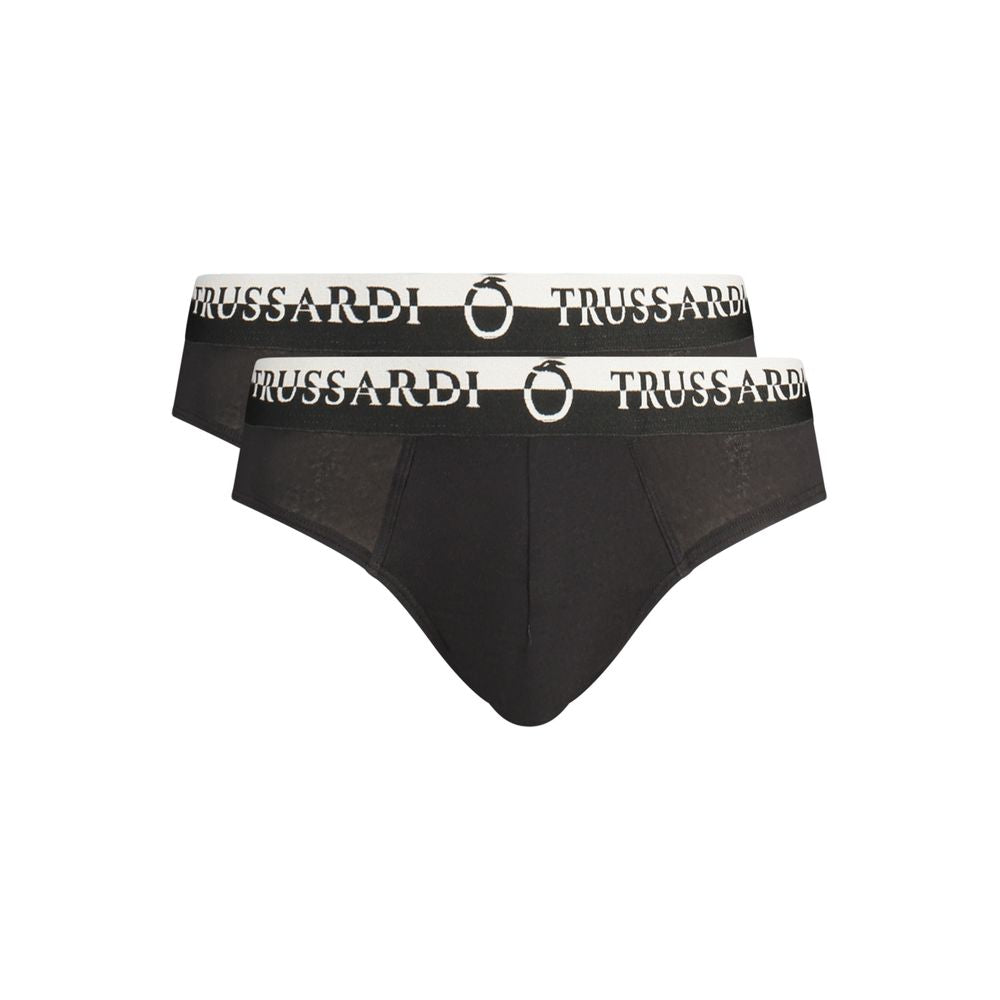 Black Cotton Men Undergarment