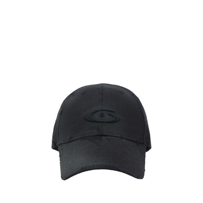 Black Cotton Cap (Baseball Hat)
