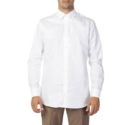 White Cotton Dress Shirt