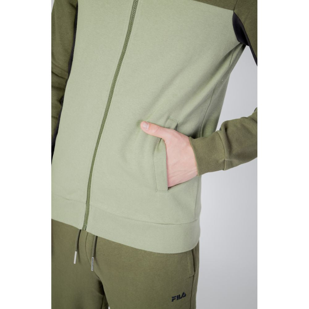 Green Cotton Sweatshirt