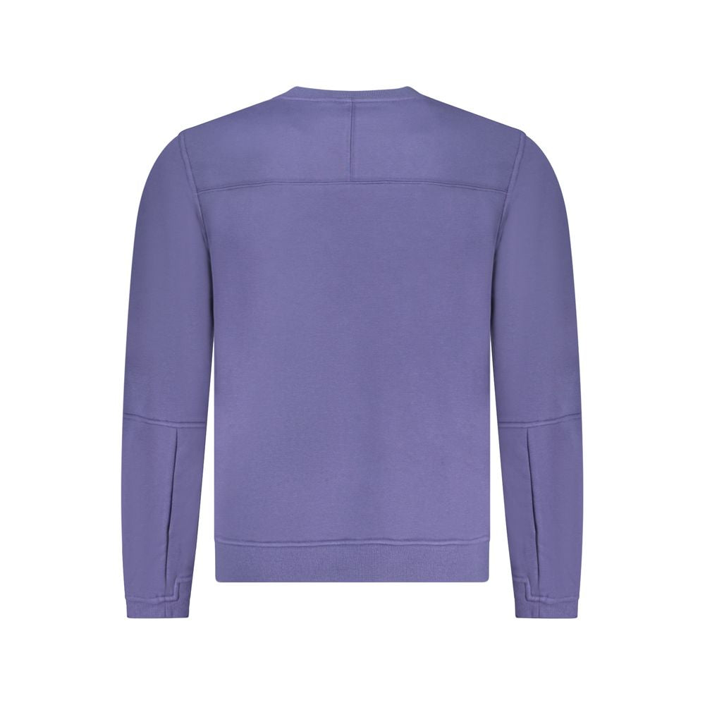 Blue Cotton Sweatshirt