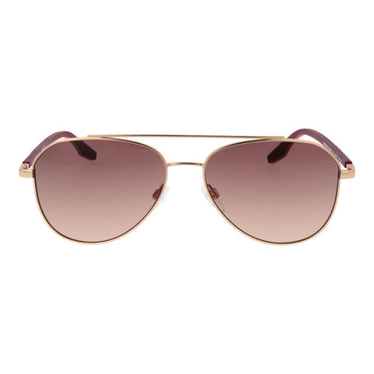 Rose Gold Rubber Sunglasses