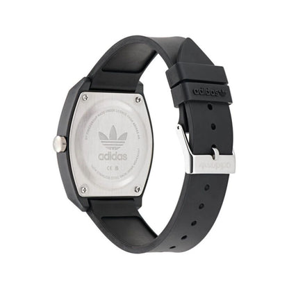 Black Synthetic Dress Watch