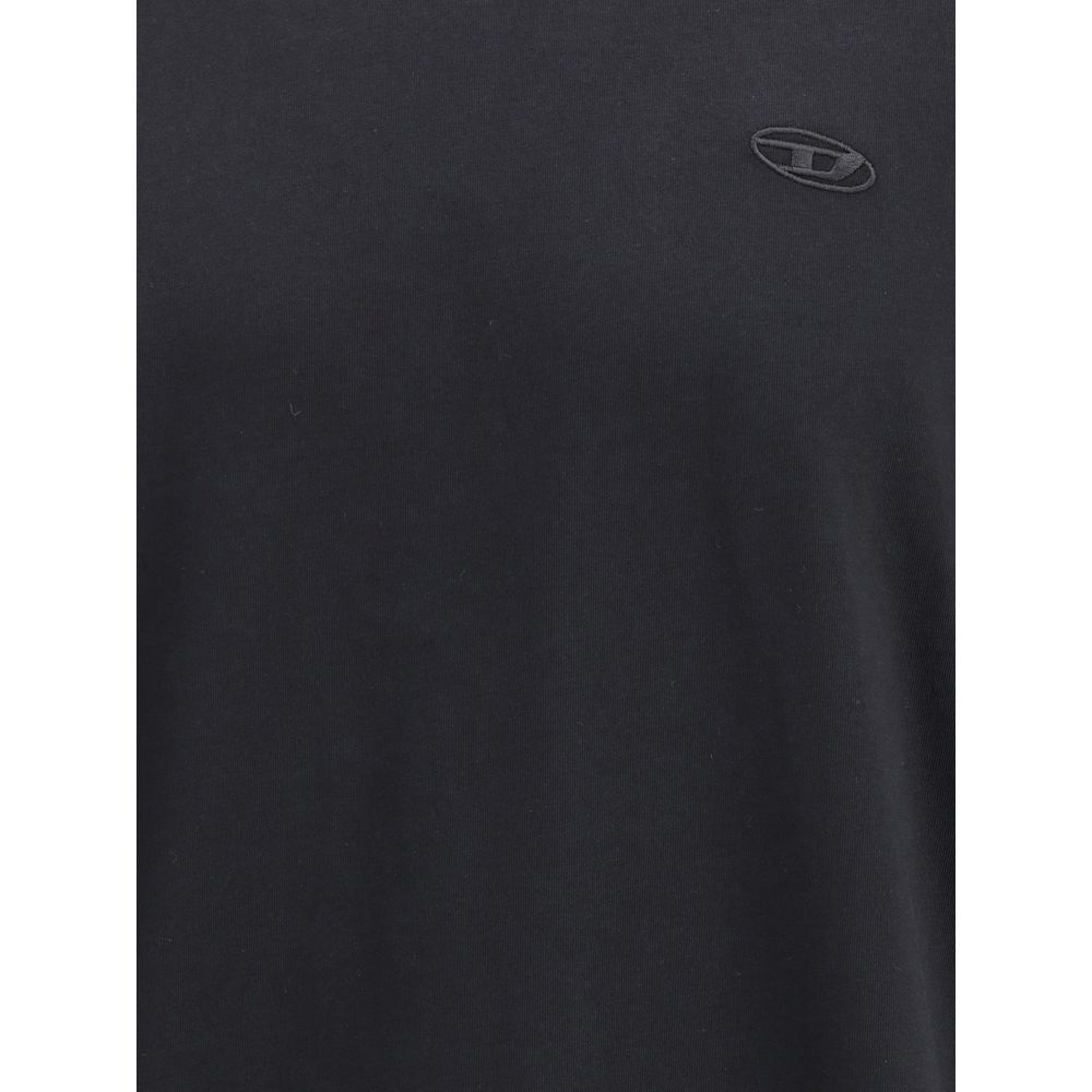 Black Cotton T-Shirt