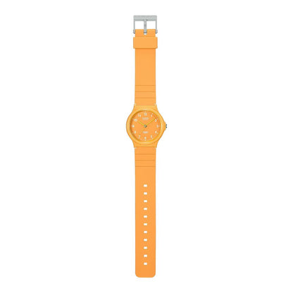 Orange Resin Dress Watch