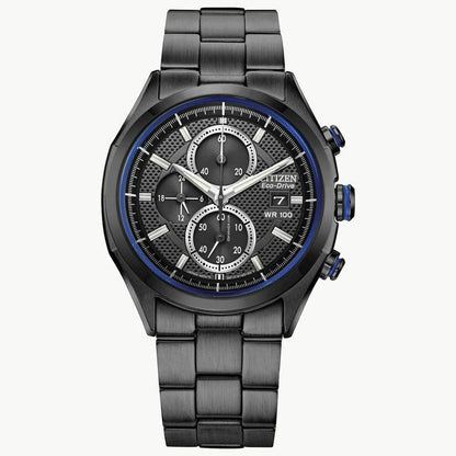 Black Stainless Steel Sport Watch