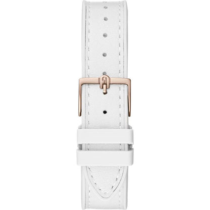White Synthetic Dress Watch