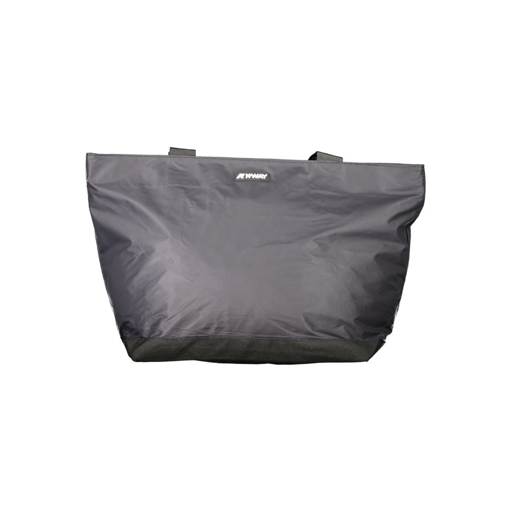 Black Polyester Handbag