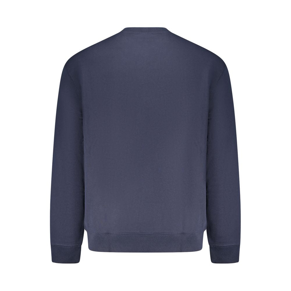 Blue Cotton Sweatshirt