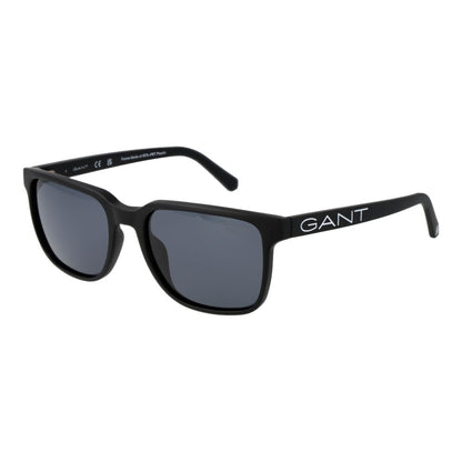 Black Stainless Steel Sunglasses