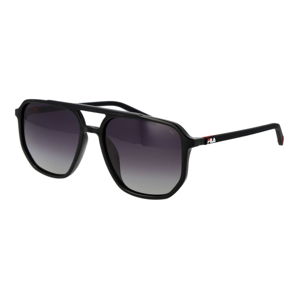 Black Rubber Sunglasses