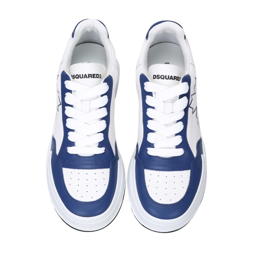Blue Calfskin Sneaker