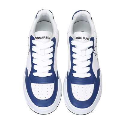 Blue Calfskin Sneaker