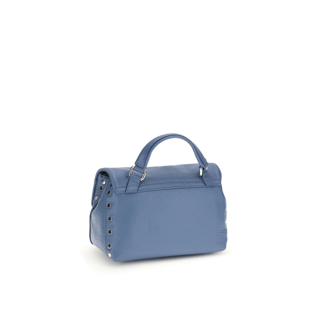 Blue Calf Leather Bos Taurus Shoulder Bag