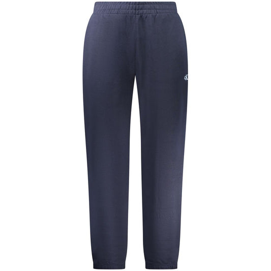 Blue Cotton Men's Sport Trouser
