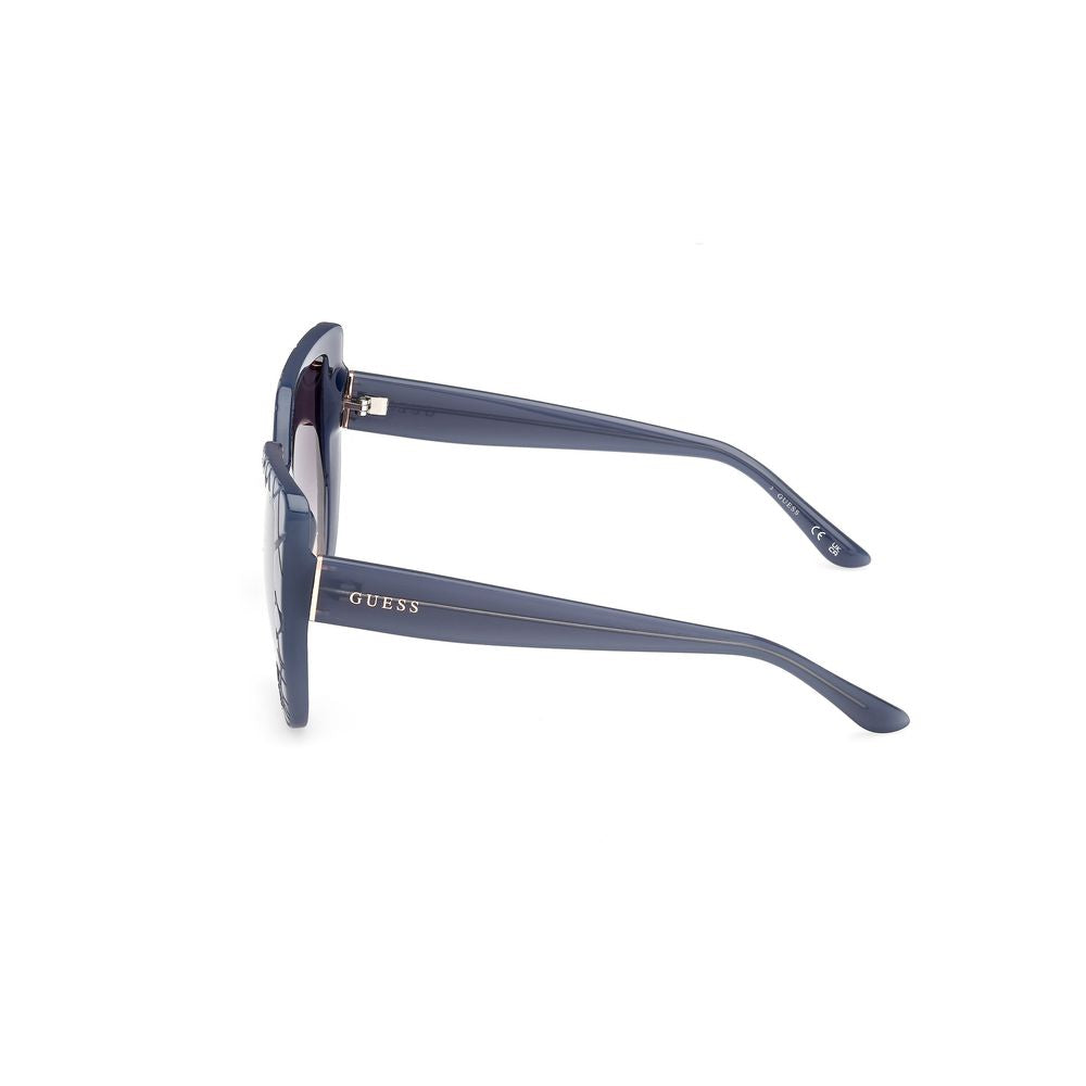 Blue Resin Sunglasses