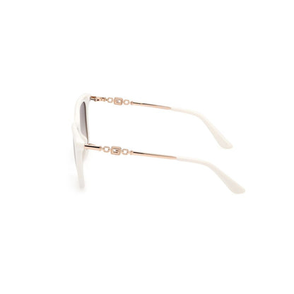 White Resin Sunglasses