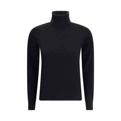 Black Wool Turtleneck