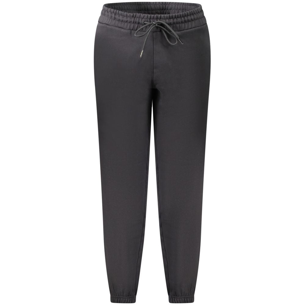 Black Cotton Women's Sport Trouser