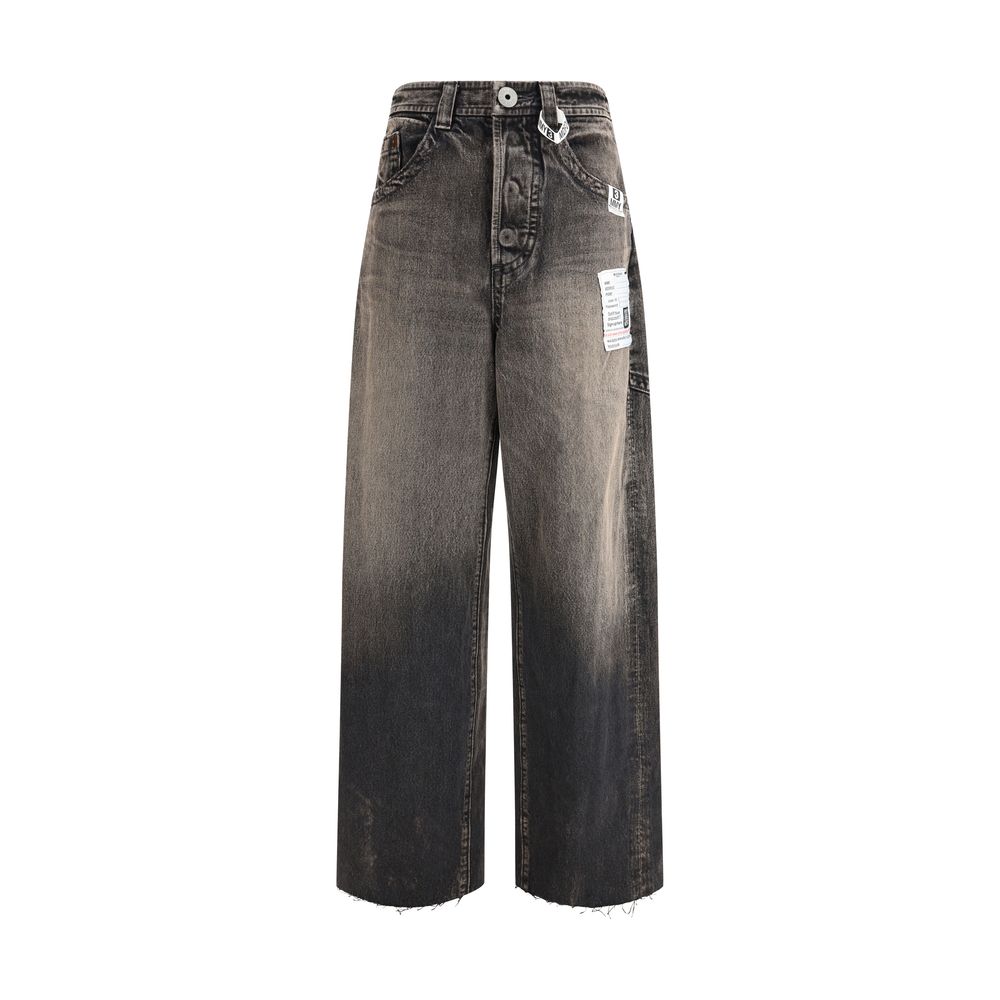 Black Cotton Jeans Denim