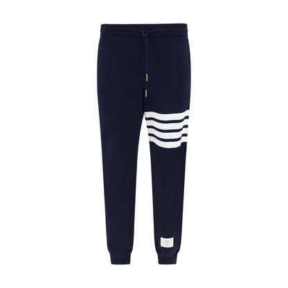 Blue Cotton Joggers (Workout Pants)