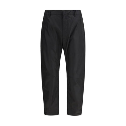 Black Recycled Polyamide Casual Pants