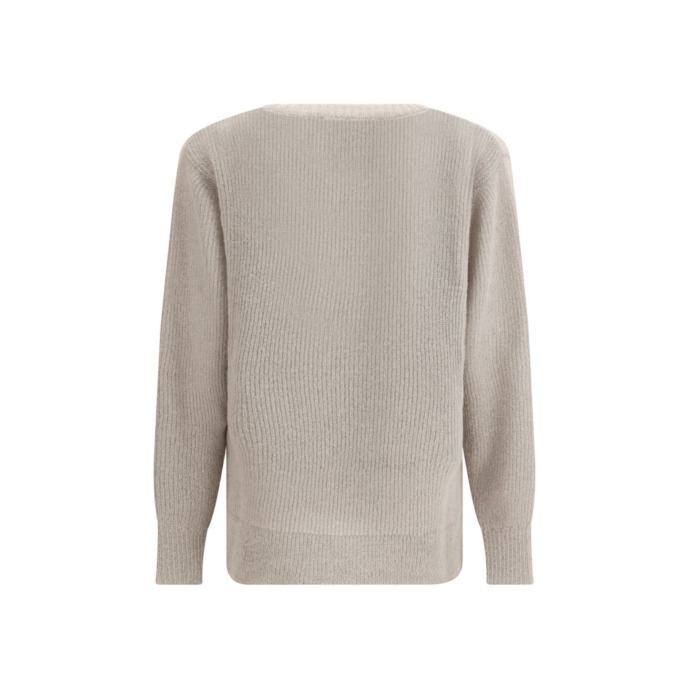 Gray Mohair Sweatshirt