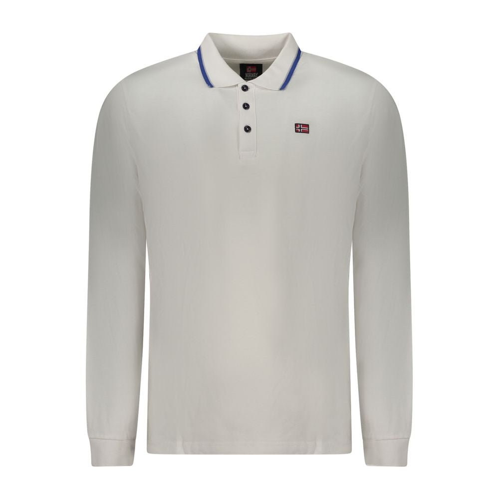 Bianco Cotton Men Polo Shirt