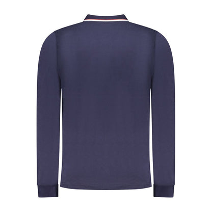 Blu Cotton Mens Polo Shirt