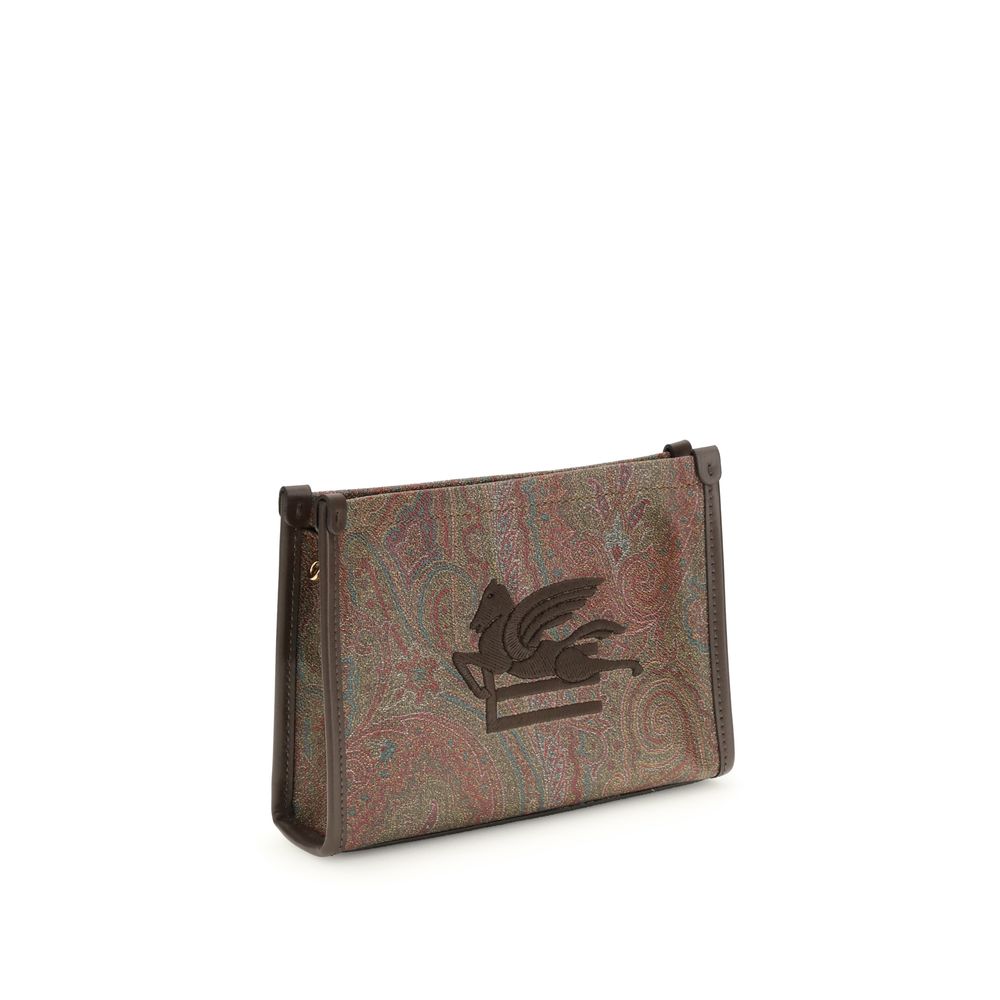 Brown Calf Leather Bos Taurus Clutch Bag