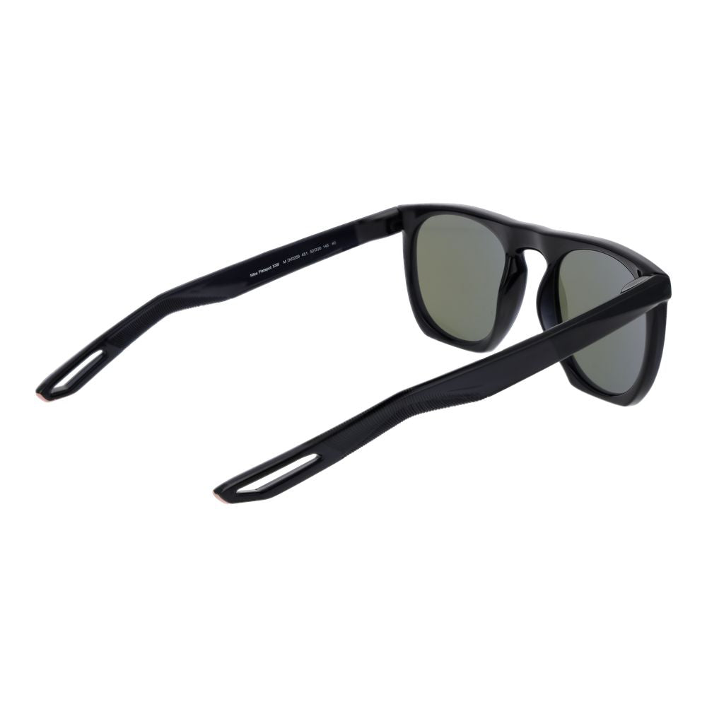 Black Stainless Steel Sunglasses