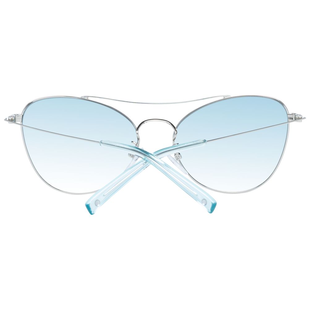 Gray Metal Sunglasses