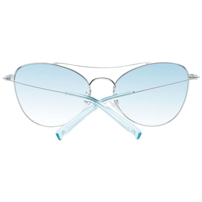 Gray Metal Sunglasses