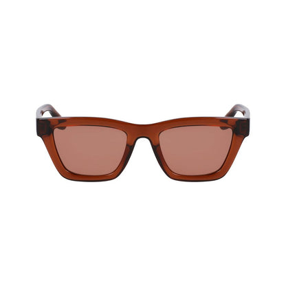 Brown Injected Sunglasses
