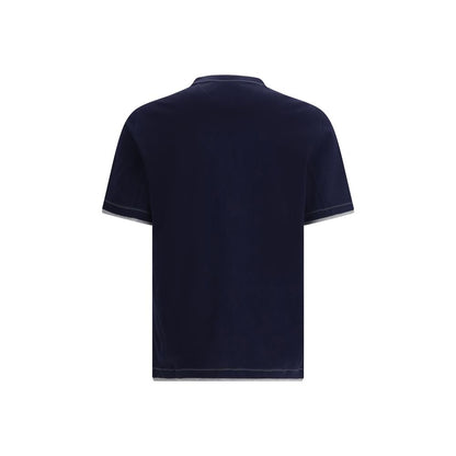 Blue Cotton T-Shirt