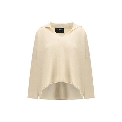 Beige Cashmere Sweater