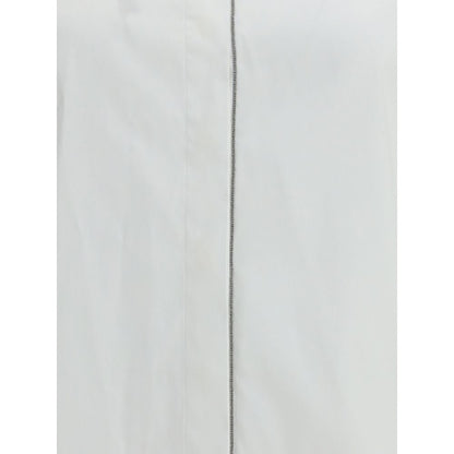 White Cotton Dress Shirt