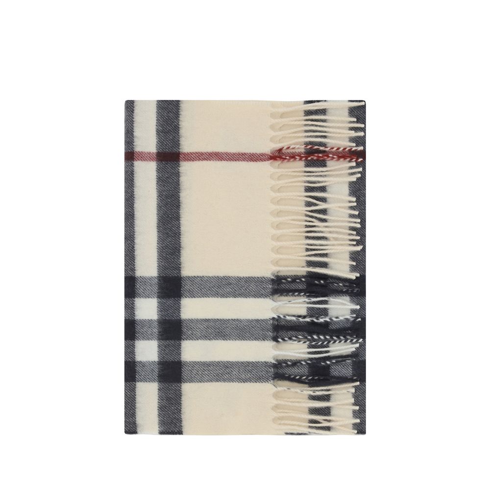 Beige Cashmere Scarf