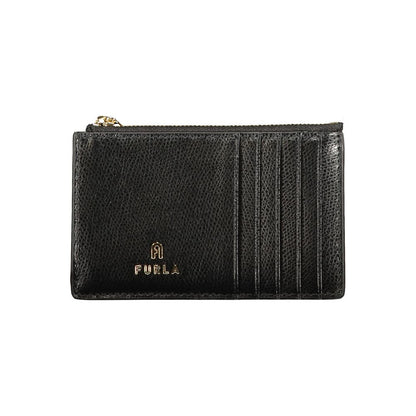 Black Leather Women Wallet