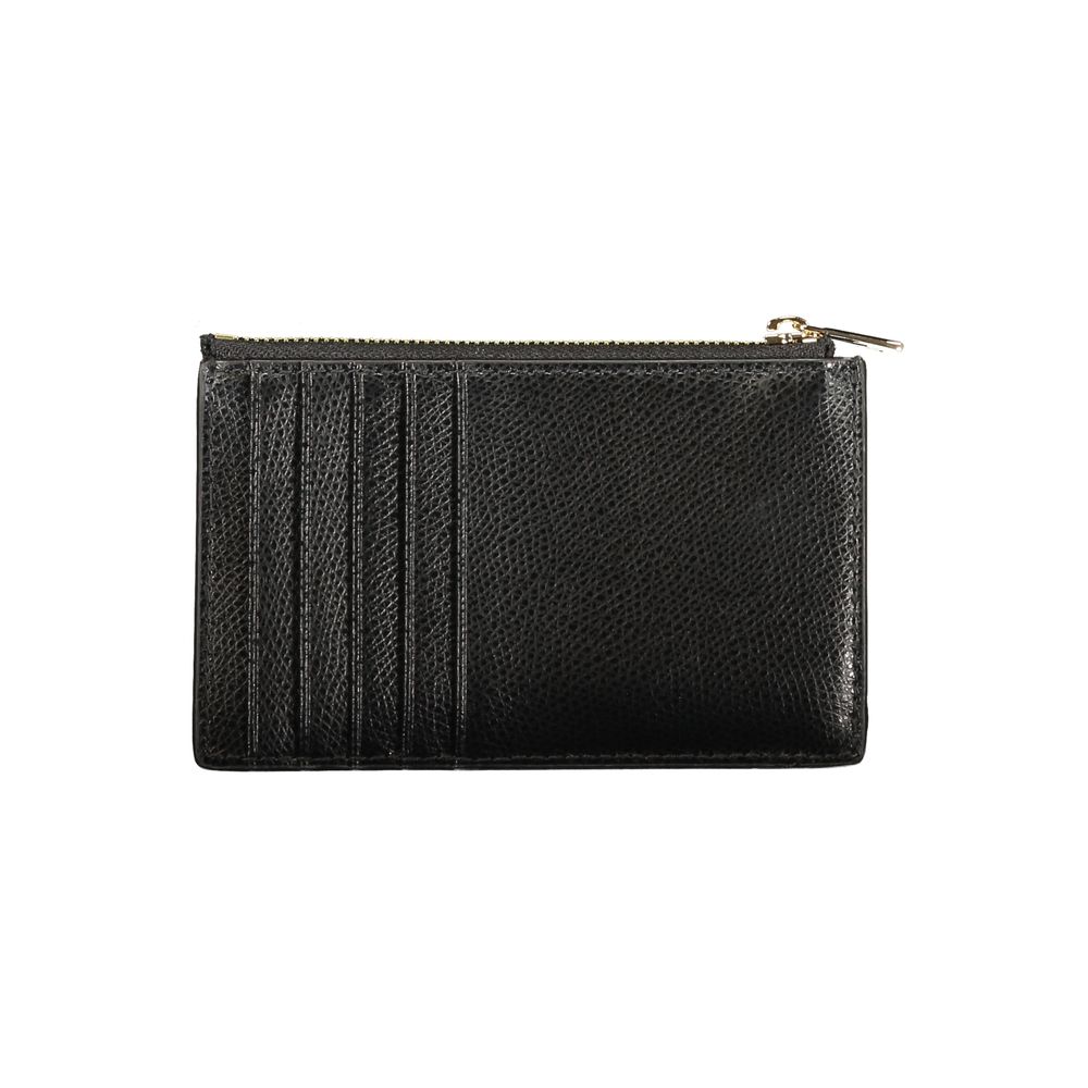 Black Leather Women Wallet